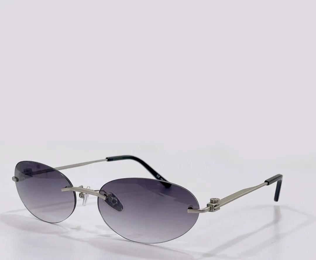 専用BURBERY rimless oval sunglasses silver BURBERY rimless oval sunglasses silver