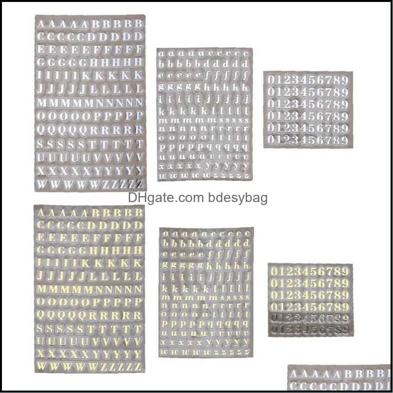 gift wrap 5pcs 3mm alphabet letters chunky glitter epoxy resin decorative stickers engkish numbers uv fillings f20 21