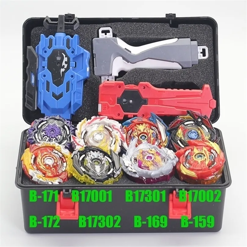 Tops مجموعة Launchers Beyblade Burst Toys Toupie Metal God Burst Choz