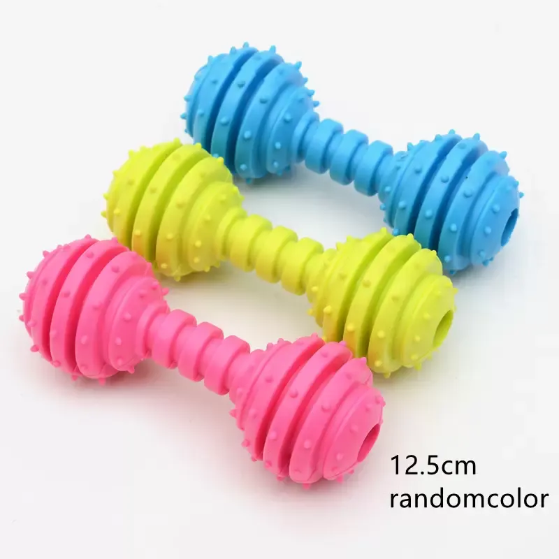 Pet Toys for Small Dogs Rubber Resistance To Bite Dog Toy Teeth Cleaning Chew Training Pet Supplies Puppy Cats
