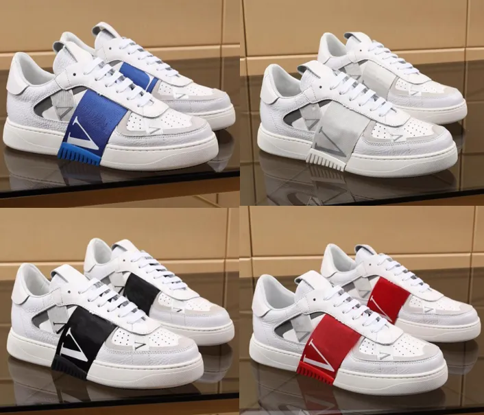 Nya designerskor Sneakers Män Kvinnor Par Sneaker Punk Low Top Chaussures Tryck Splitsning Trendiga Skateboardskor i äkta läder