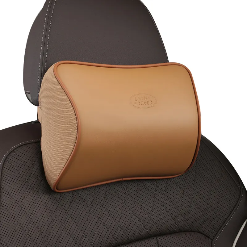 ランドローバーディスカバリーのための高品質の車のネック枕3/4/5レンジローバーオートインテリア製品シートヘッドレスト腰椎ウエストクッション