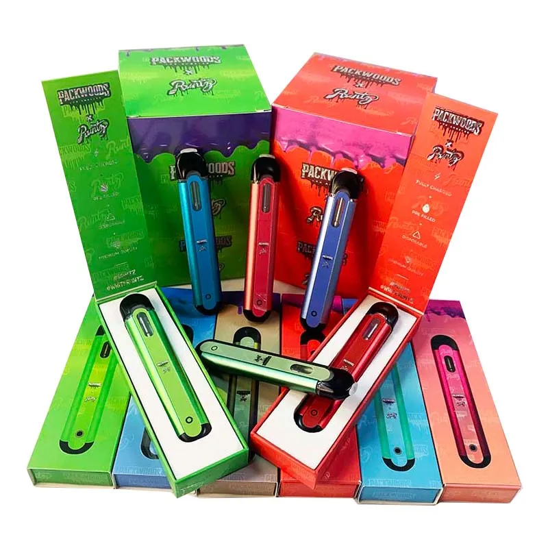 New Packwoods Runtz X Disposable Vape Pen E Cigarettes Rechargeable