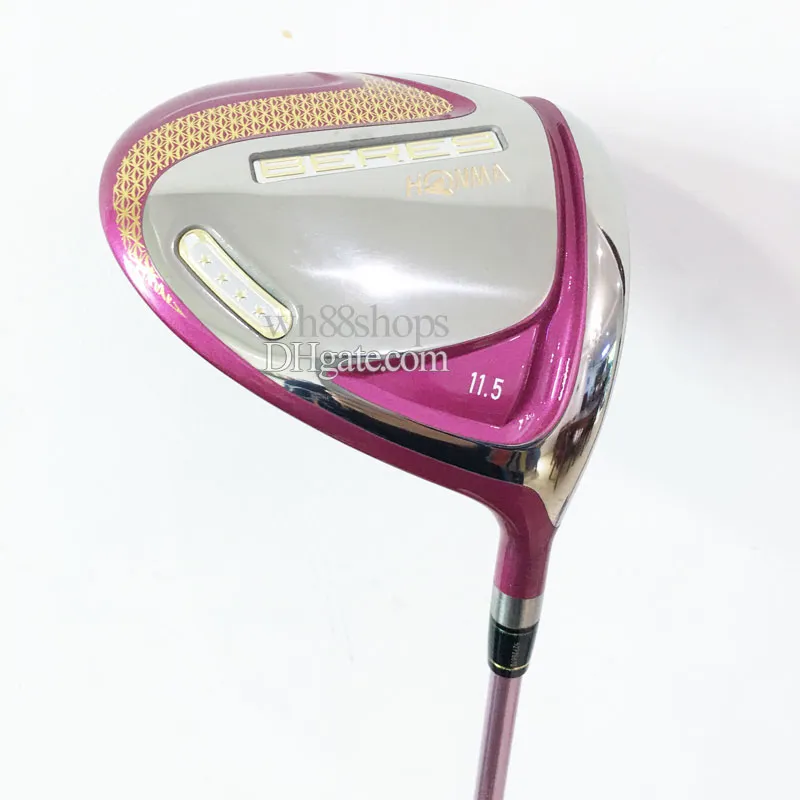 Women Golf Clubs 4 Star HONMA S-07 Golf Driver 11.5 Loft Right Handed Wood L Flex Graphite Shaft and HeadCover