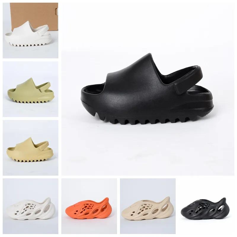 Nuevas sandalias Sandalias doradas Descuento 2022 Summer Garden Beach Slide Sandalias Zapatos para niños Zapatillas impermeables Niñas y niños Niños Casual con tamaño 24-35