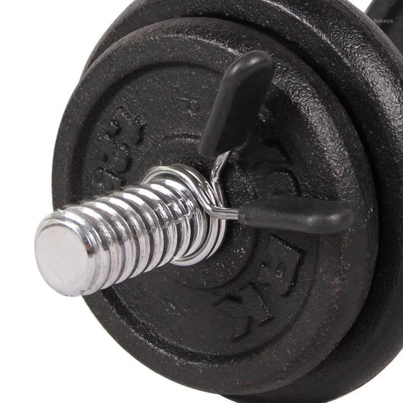 PCS 28mm 30mm 50mm met handvat Dumbbells Barbell Lente Clips Klem Kraag Clip voor Gewicht Bar Dumbbell Accessoires