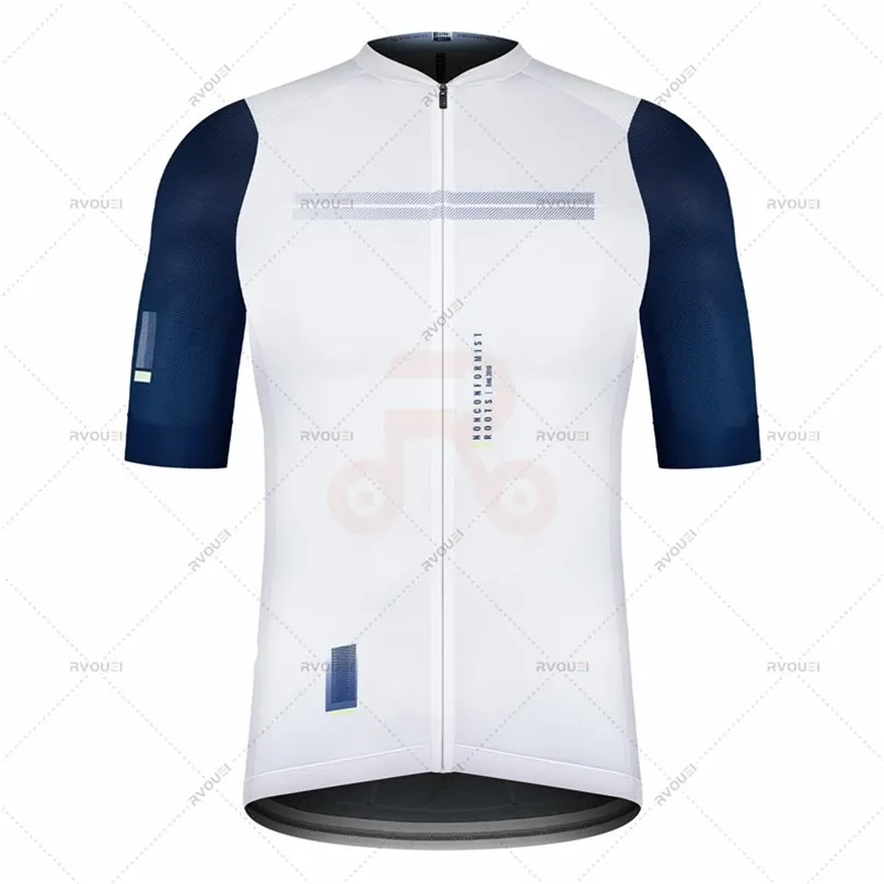 Spanien Team Summer Cycling Jersey Bike Clothing Cycle Bicycle MTB Sports Wear Ropa Ciclismo For Men s Mountain Shirts 220614