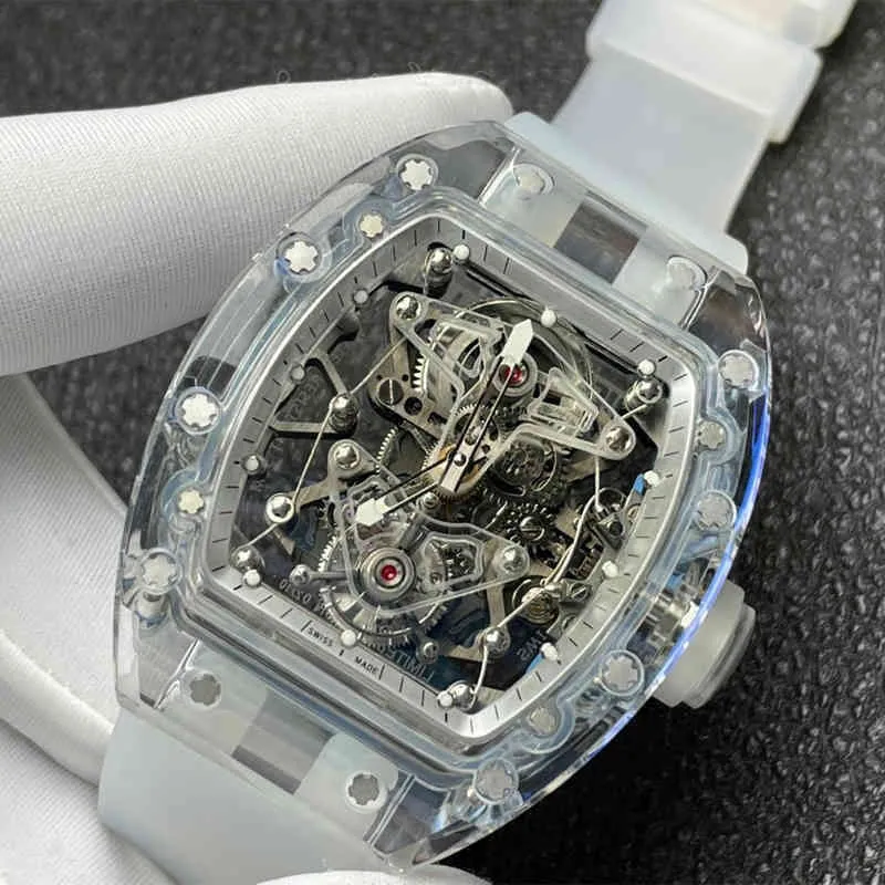 Fully transparent watches on sale