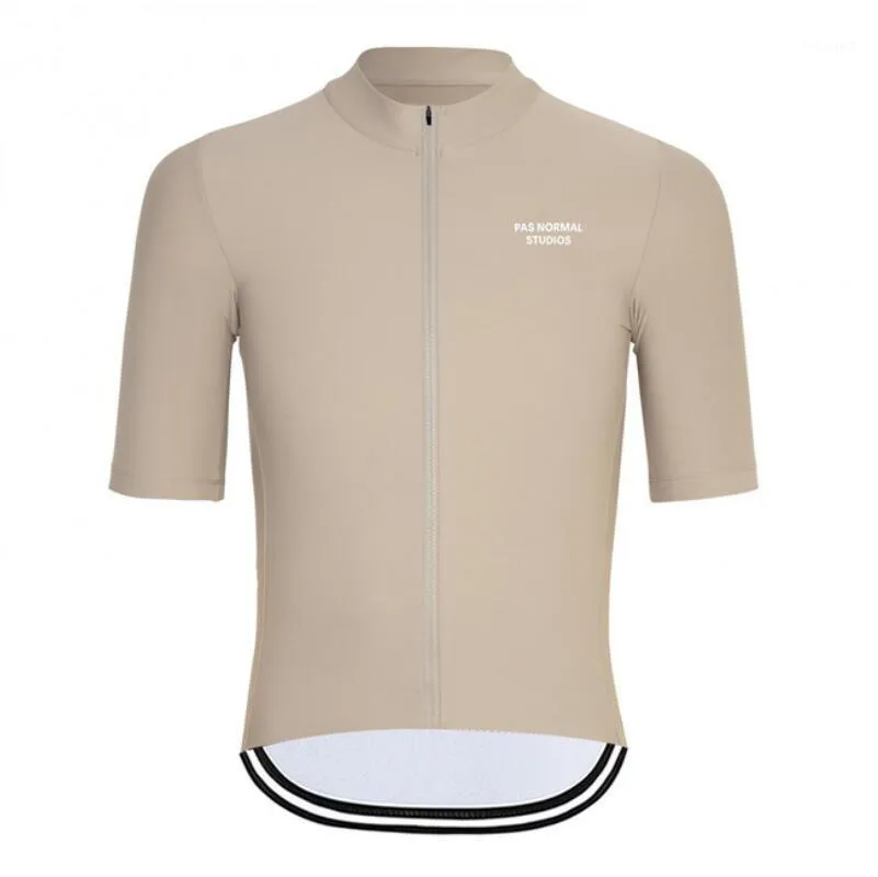 Été PNS hommes à manches courtes cyclisme maillot vtt Sport équitation séchage rapide vélo vélo hauts vêtements porter Silicone antidérapant