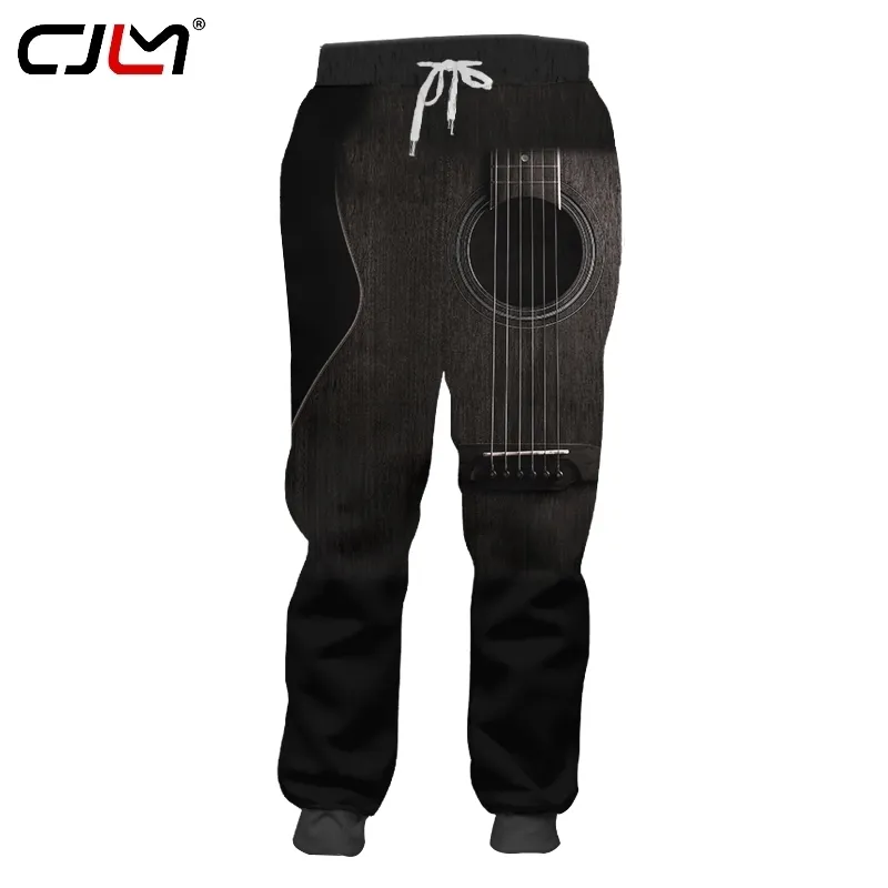 Guitar Art Musical Instrument Summer 3D Full Printing Fashion Sweatpants Print Style Fitness Casual Loose Sports Trousers 220623