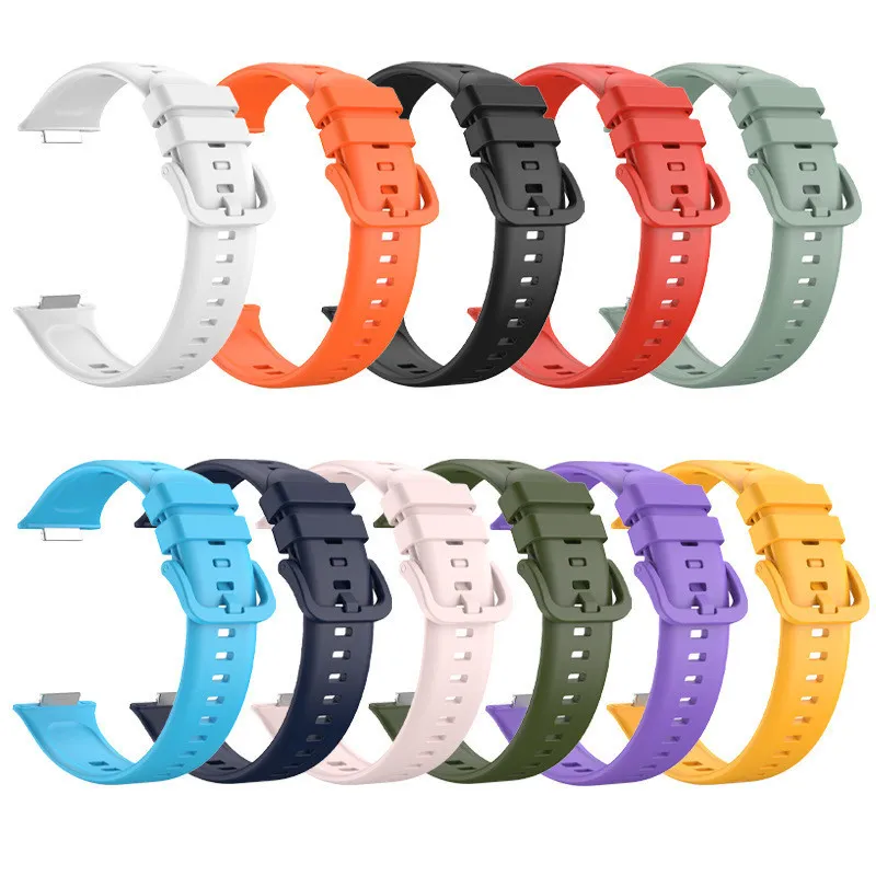 Universal Silicone Sport Replacement Band For Huawei Watch FIT 2 Metal  Buckle For Men And Women Fit2 Correa Accessories From Ivylovme, $1.41