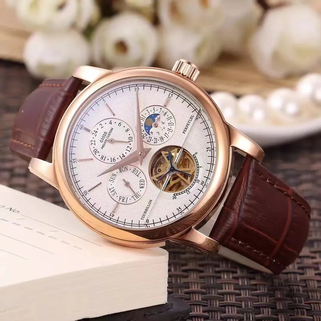 Patek philippe dual time moonphase tourbillon top