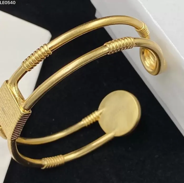 Mode gouden bedelarmbanden armband voor dames heren partij sieraden voor koppels liefhebbers verlovingsgeschenk met doos