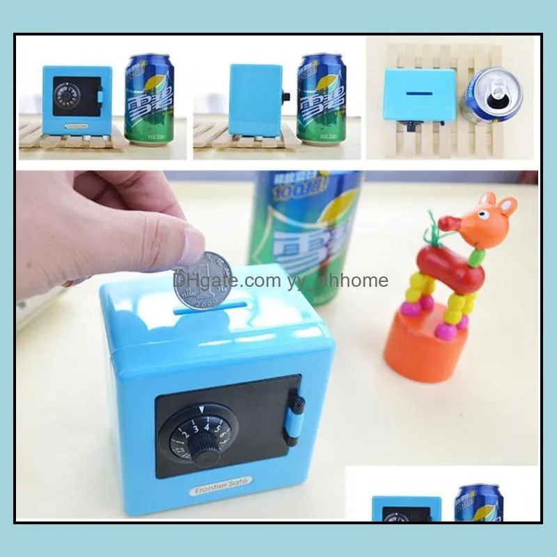 children combination code safe lock piggy bank creative fashion small gifts for kids money box for saving coins