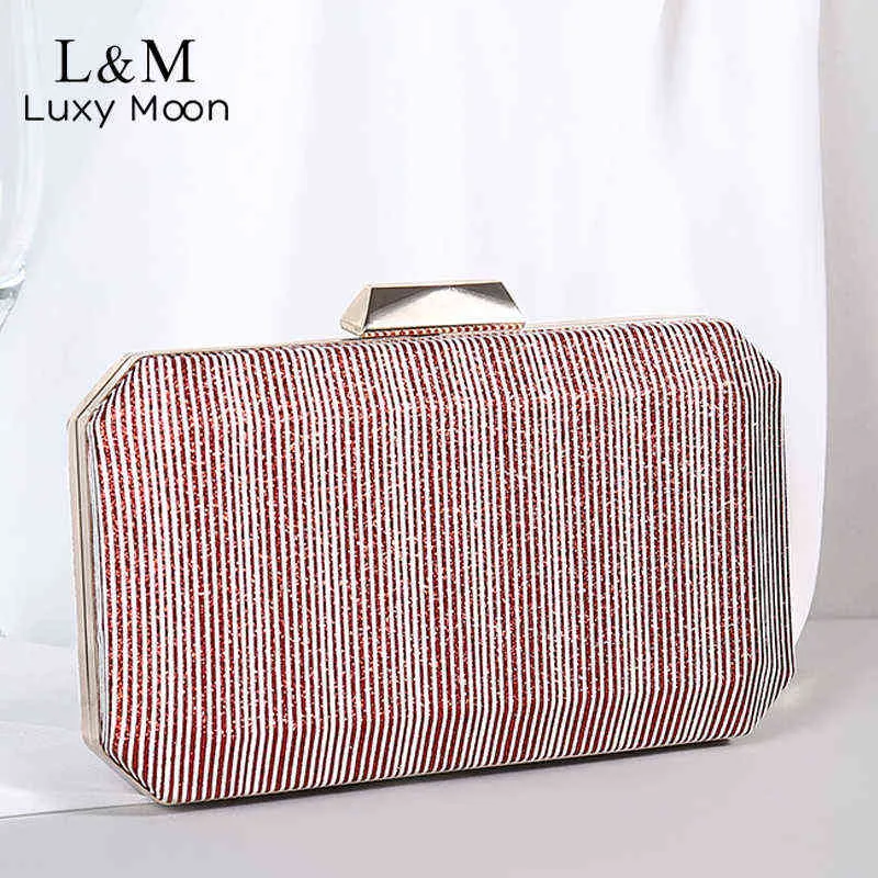 Bolsos de noche Bolso de mano con lentejuelas brillantes para mujer, bolso de noche, pequeño bolso de fiesta, bolso de hombro con cadena, bolso de diseñador de lujo para mujer X684h 220318