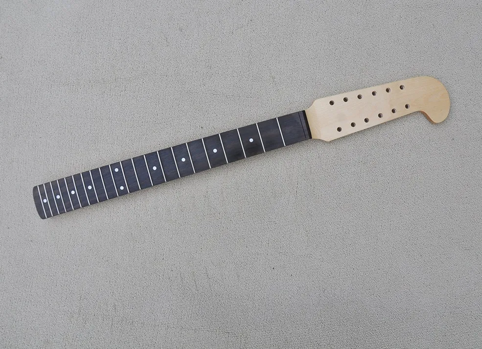 12 cordas pescoço de guitarra elétrica com braço de pau -rosa