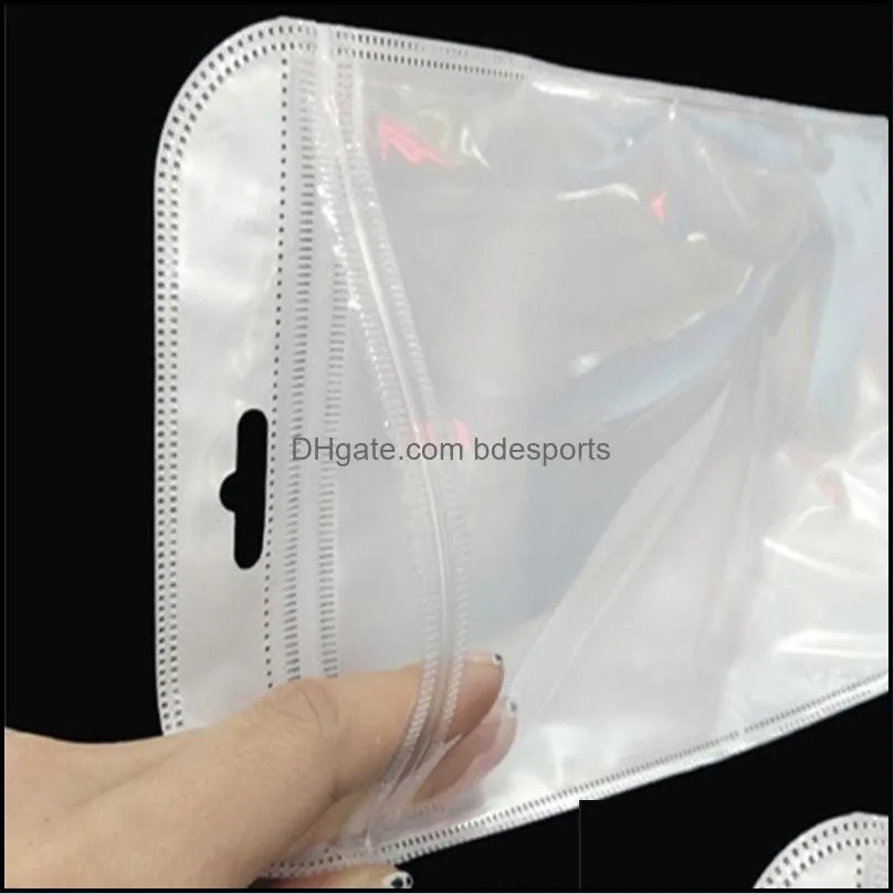 Zip lock bags Zipper Retail Package Bag Cell Phone Case Plastic Clear Packing Bags Zipper Zip Lock Hang Hole Package Pouches