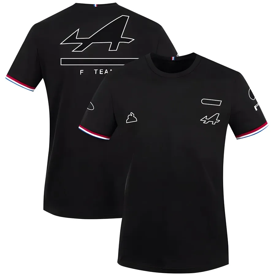 T-shirt de pilote de Formule 1 F1 Racing Summer T-shirts décontractés Logo de l'équipe Polos Custom Extreme Sport Tee Plus Size Short Sleeved249H