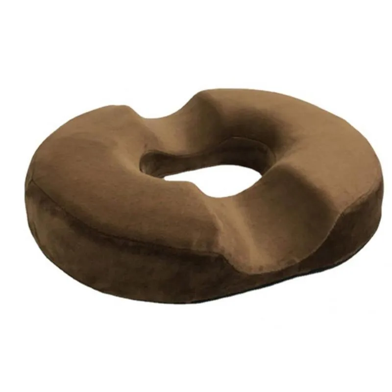 Kussen/decoratief kussengeheugen Katoen holle aambeien kussen Behandeling Hulp comfortabel Mooie donut stoelkussencushion/decoratief