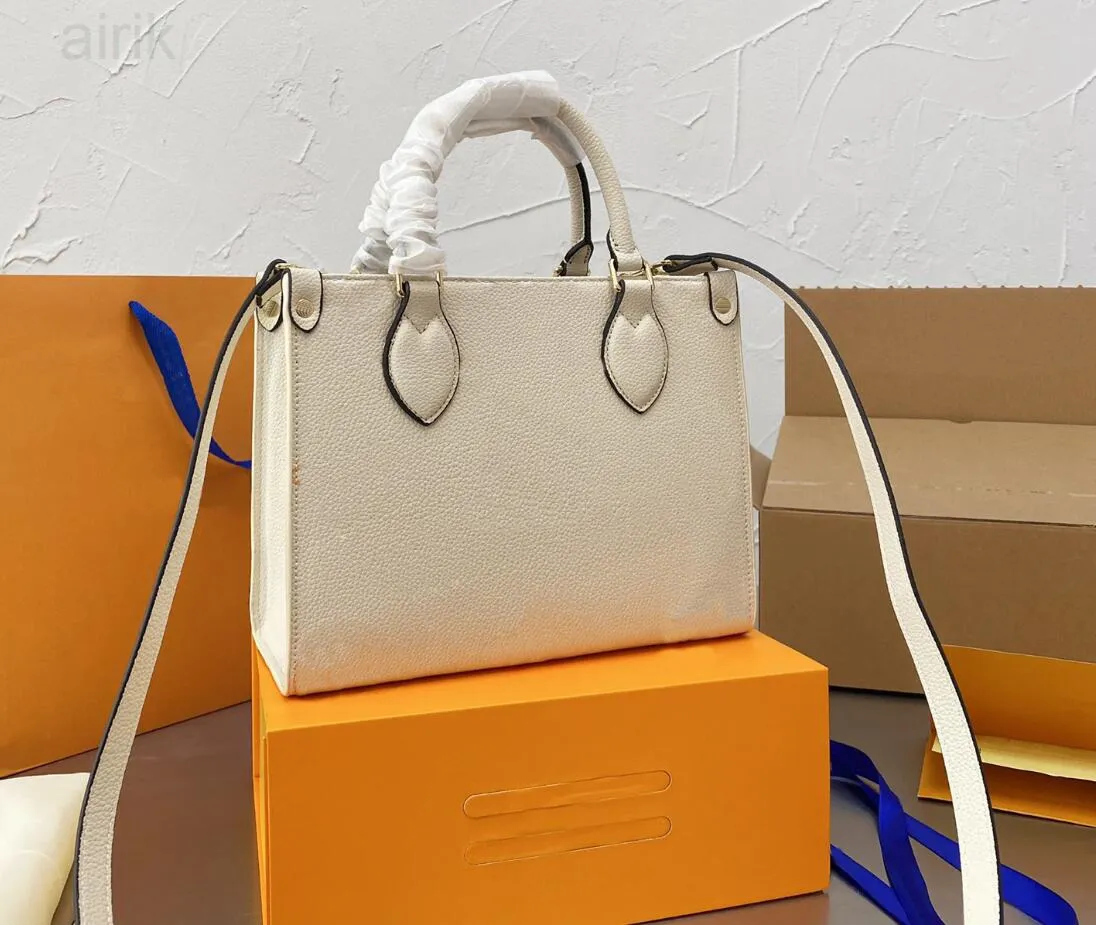 Designer Mini borsetta Tote Shoulder Clutch Bags On The Go Crossbody Shopping Bag Fiori in vera pelle Floral One Handle Wallet Zaino Wome