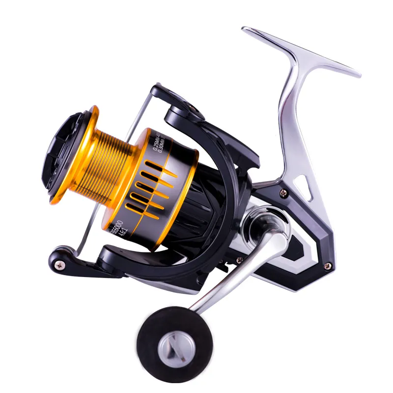 Woen Full Metal Mea Fishing Reel FBE2000/7000 Спиннинг 8/10 кг тормозной рыбалки