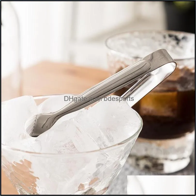5 Inches Mini Tongs Sugar Tongs Ice Clips Kitchen Bar Tool