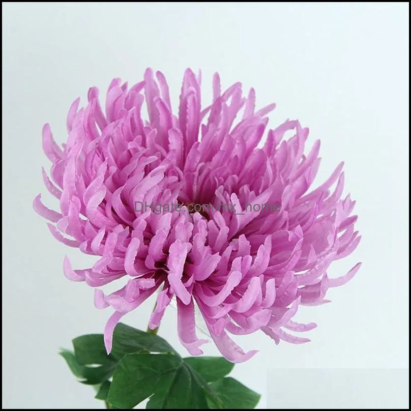 hand made simulation chrysanthemum flower potted plant wedding festival party supplies modern minimalism style wll252