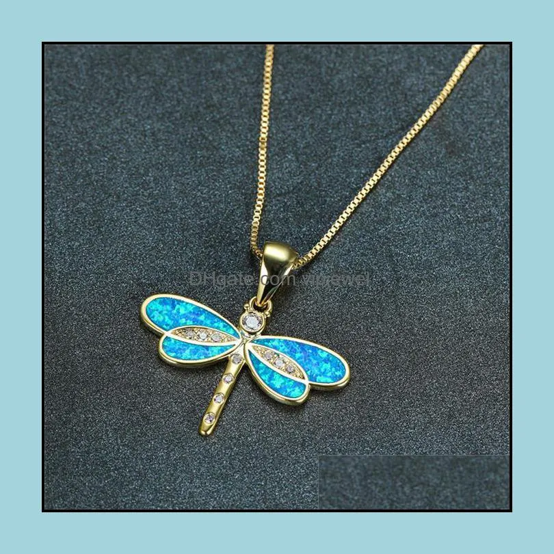 dragonfly casual pendant necklace for women ins jewelry vipjewel