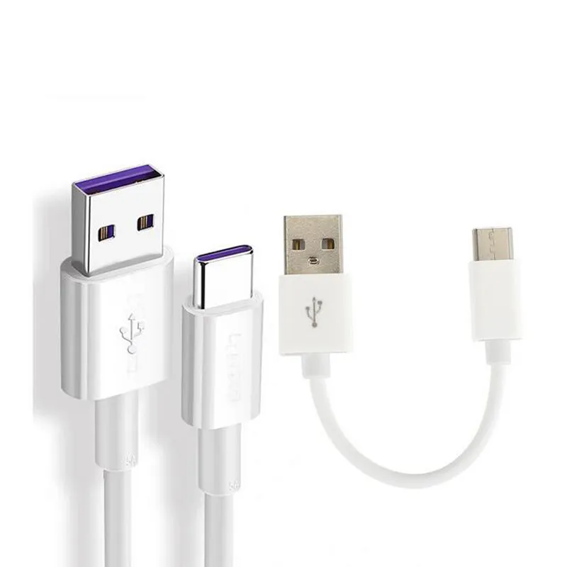 10cm 20cm Length USB Cable Type C Charging Cables 5A Data Charger Cord