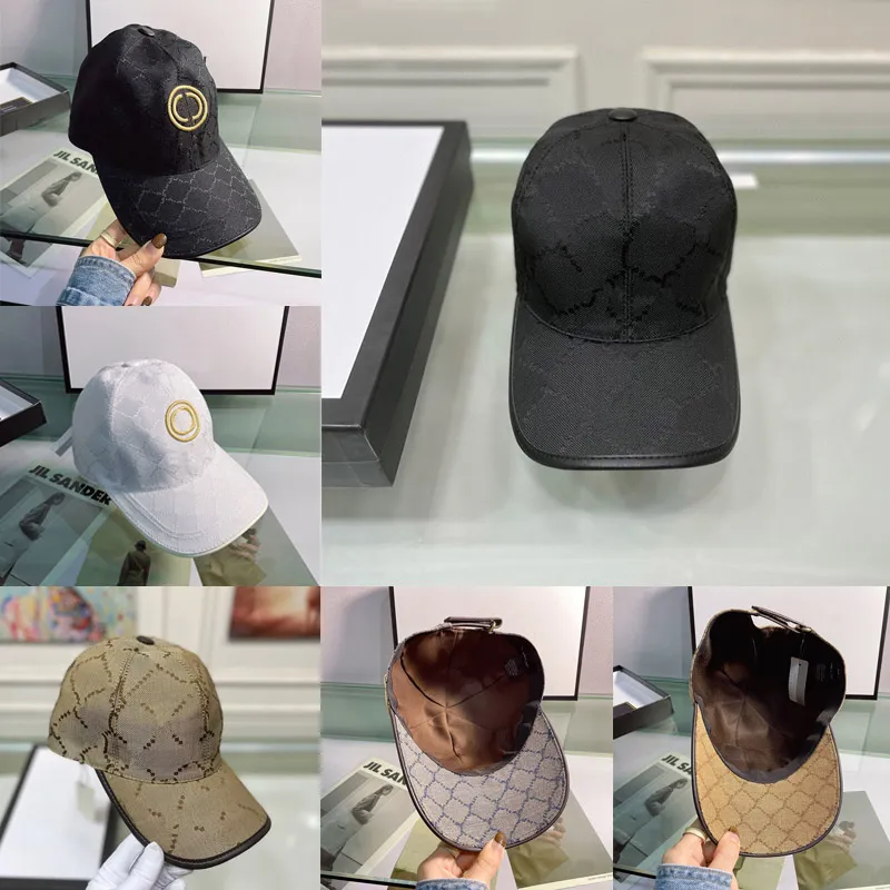 Klassieke Vrouwen Mannen Designer Ball Caps 4 Seizoenen Unisex Baseball Mode Emmer Hoeden Voor Man Sport Cap Met Doos Stofzak