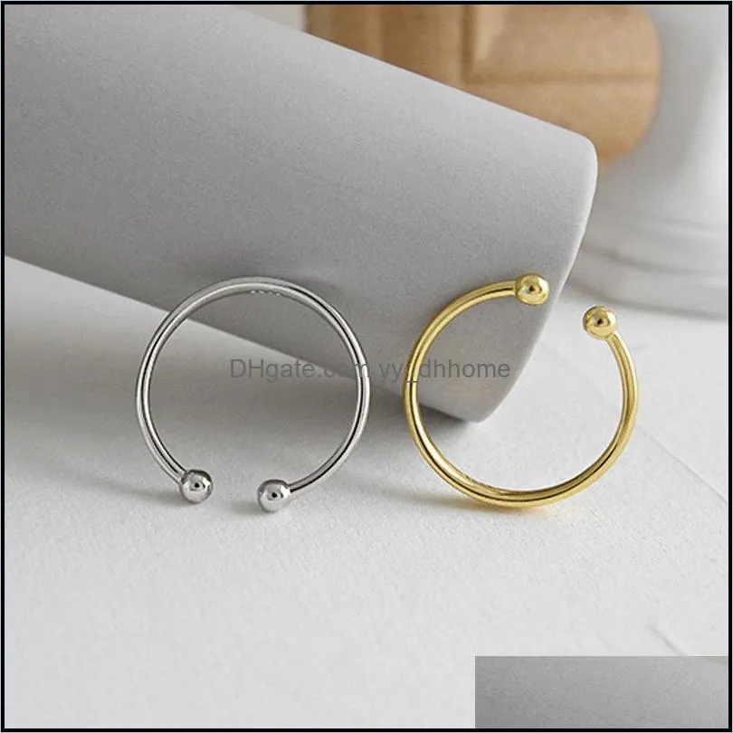 1 PC Pure 925 Sterling Silver Clip Earrings Ear Cuff For Women Lady Girl INS Geometric Circle Earring Fine Jewelry YME498