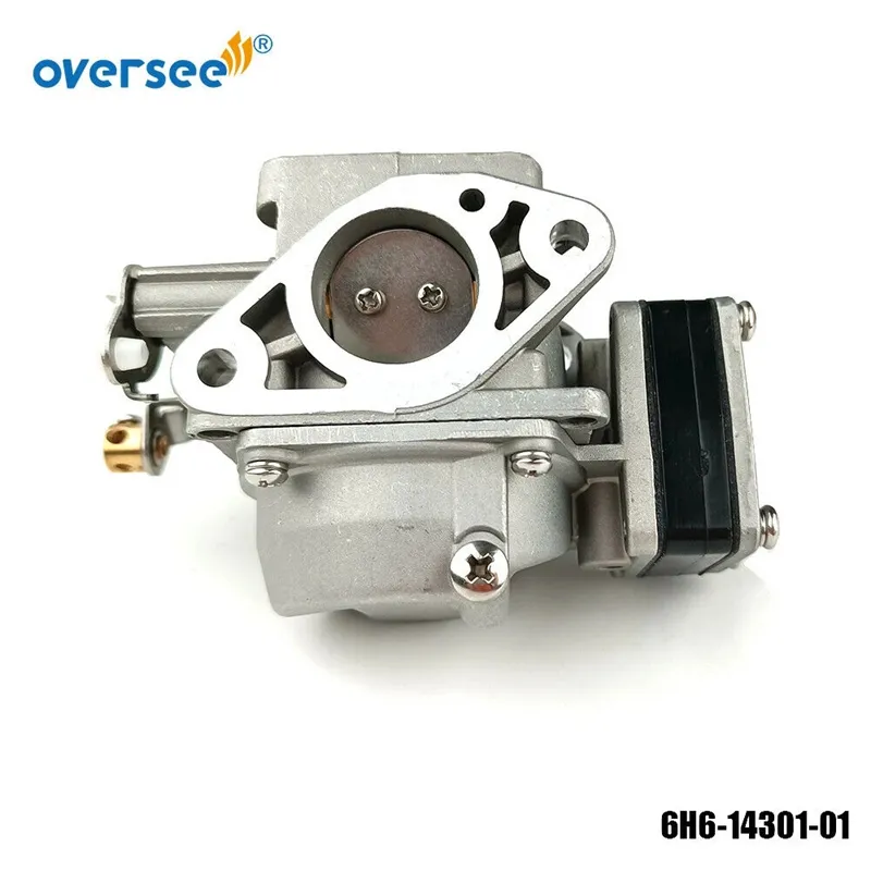 6H6-14301-01 Peças sobressalentes do carburador para Yamaha 6HP 6C 2 ASSETO MOTOR DE MOTOR DE MOTOR DE MOTOR PARTES 6H6-14301