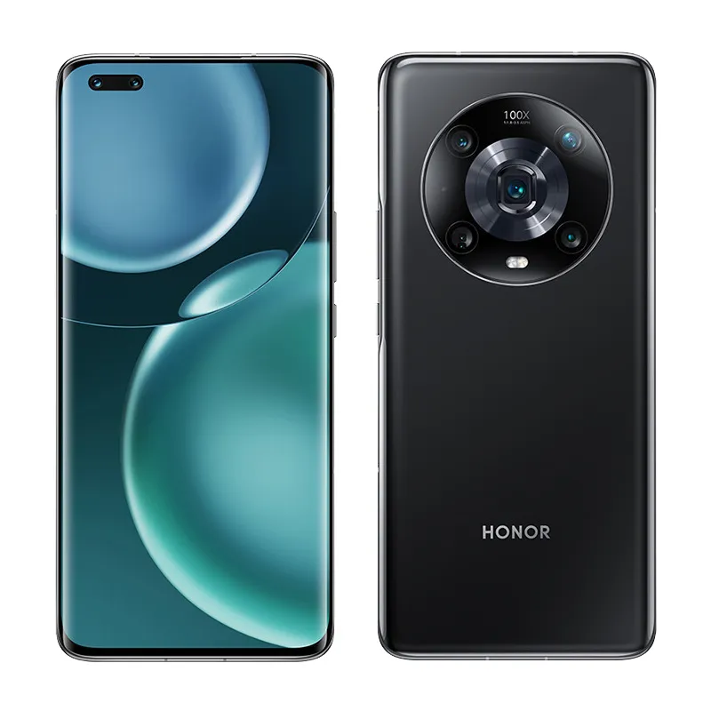 Original Huawei Honor Magic 4 Pro 5G Teléfono móvil 8GB RAM 256GB ROM Snapdragon 8 Gen1 50.0MP AI NFC IP68 Android 6.81 "120Hz Pantalla completa Identificación de huellas dactilares Cara Teléfono celular inteligente