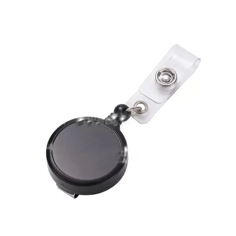 Sublimation Badge Reel Retractable Medical Worker Work Card Clip Nurse ID Name Card Display Tag Staff Badge Holder sxmy28