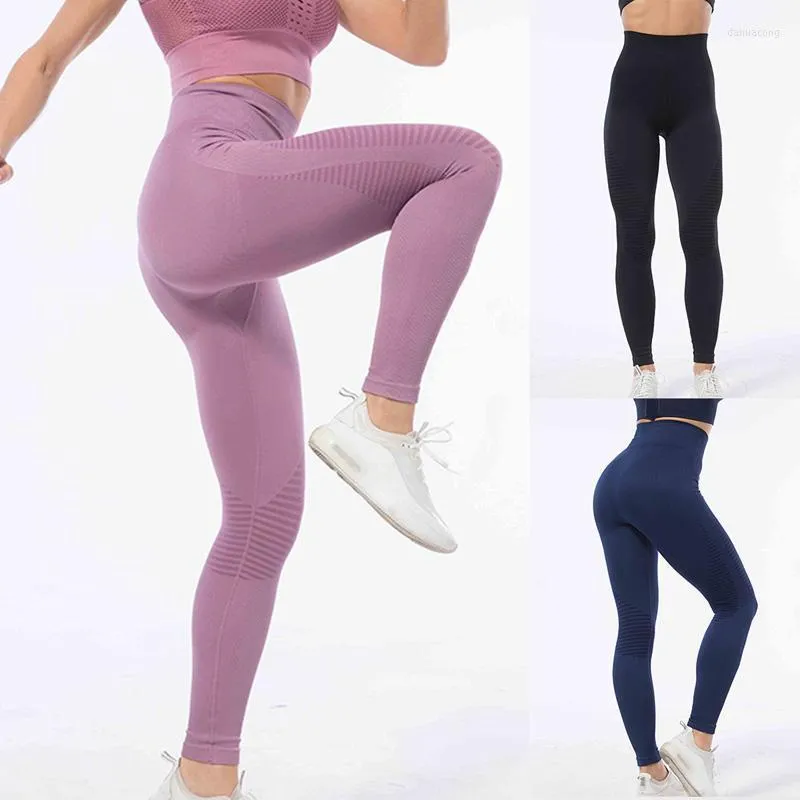 Yoga Outfits Women Push Up Gym Fitness Sports Exercise Pants Female High Waist Trousers Joggers