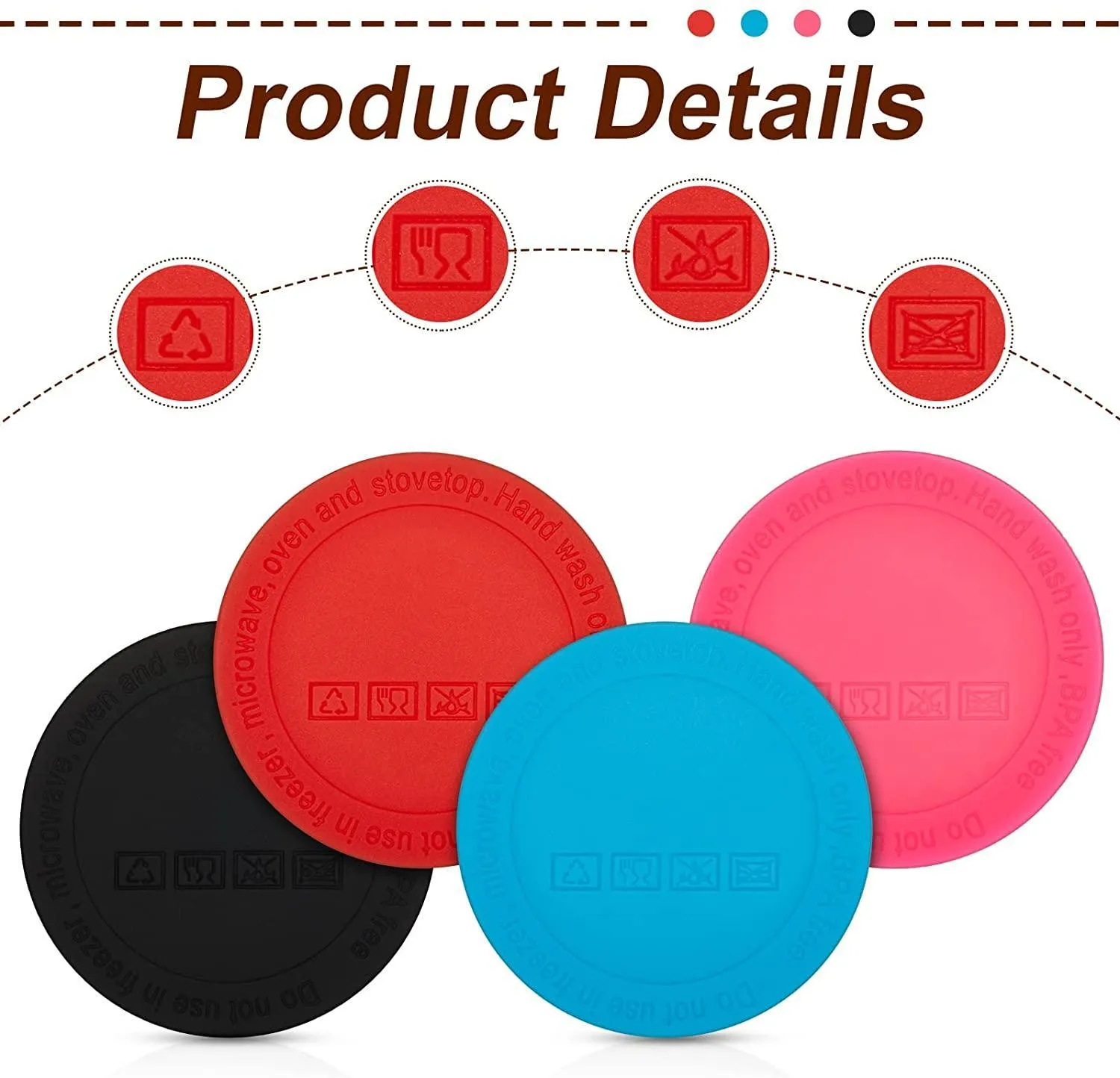 Sublimation Rubber Bottoms for Tumblers Self Adhesive Bottom Protective Non Slip Rubber Bottom Bar Coasters for Wine Straight Tapered Jars 0422