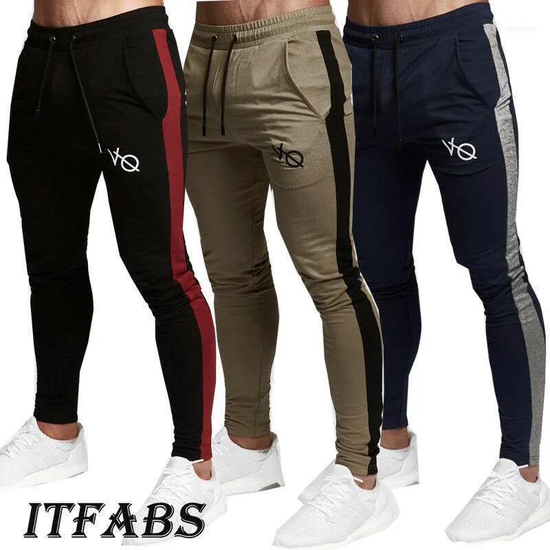 Pantalons pour hommes 2022 Marque de mode Hommes Casual Slim Fit Survêtement Sport Gym Skinny Jogging Joggers Sweat Trousers1