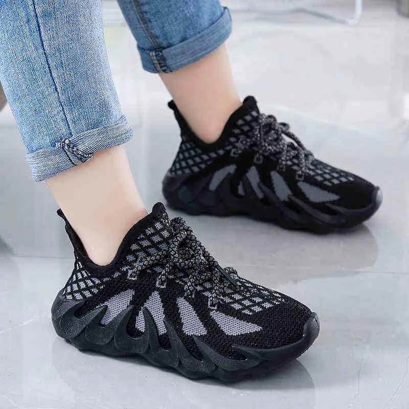 Children Tennis Running Shoes Boys Girls Sneakers Boy Girl Breathable Casual Shoes Kids Zapatilla K 11 12 13 14 Year Old G220527