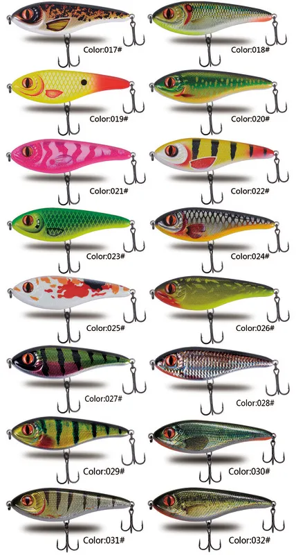 CF Lure Slow Sinking Jerkbait 150mm76g 170mm135g Fishing Lures Musky Pike  Slider Bass 2206248394406 From G4ss, $20.94