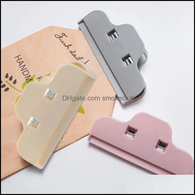 Household Bag Clips Strong Sealings Bags Folder Kitchen Food Sealing Moistureproof Preservation Sealed Plastic Bag Snacks Storage