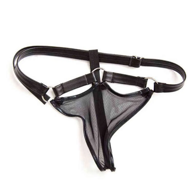 Adult Games Leather Thong Sexy Male Chastity Belt Pants Bondage Panties  Flirt Sex Toys For Men Underwear Sexy Costume PG0011 W220324 From  Wangcai10, $12.48