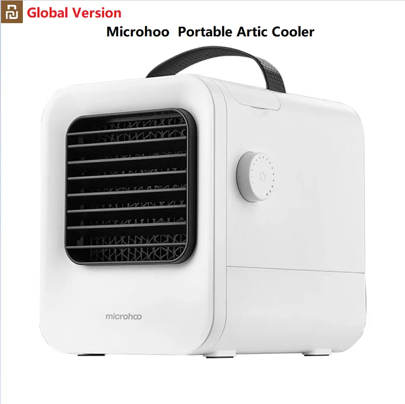 Global Version Microhoo Portable Air-Conditioning 4000mAh Built-in Battery 2.5m/s Cooling Fan Negative Ion Purifier Air Cooler CPA5953