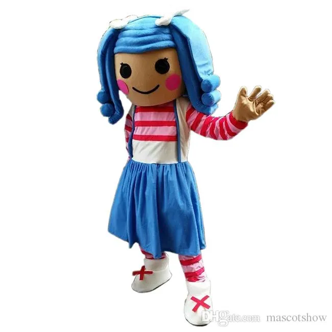 Талисман кукла костюм лучший Lalaloopsy девушка талисман костюм мультфильм необычное платье для взрослых
