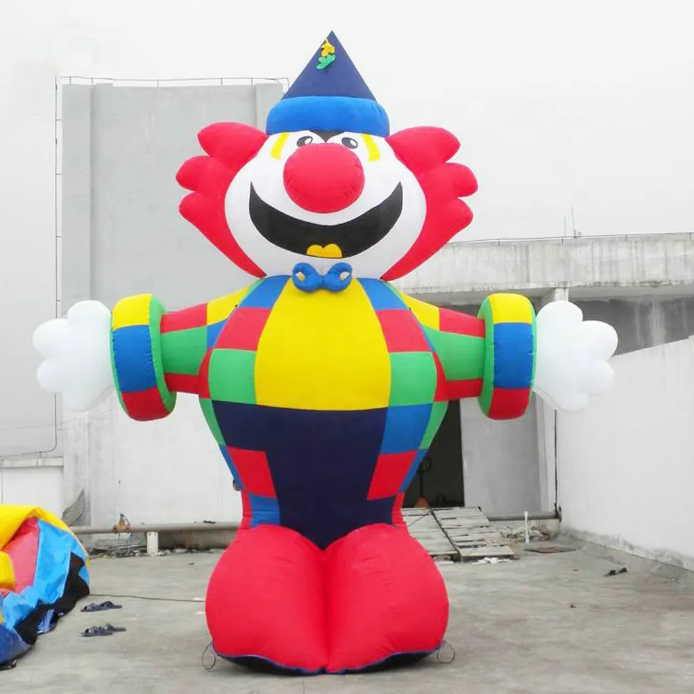 Party Decoration Giant Uppblåsbara Clown Cartoon Balloon med bra pris från Kina Factory 5MTS Tall