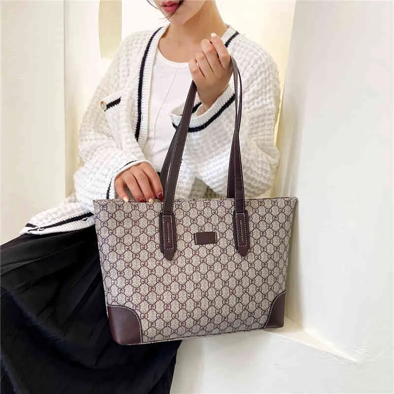 지갑 판매 토트 가방 새로운 패션 여성 핸드백 대용량 통근자 인쇄 학생 어깨 가방 큰 가방