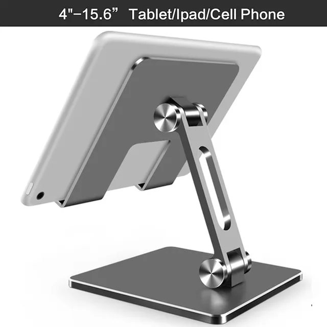 Metall Schreibtisch Handyhalter Ständer für iPhone iPad Xiaomi Einstellbare Desktop Tablet Halterung Universal