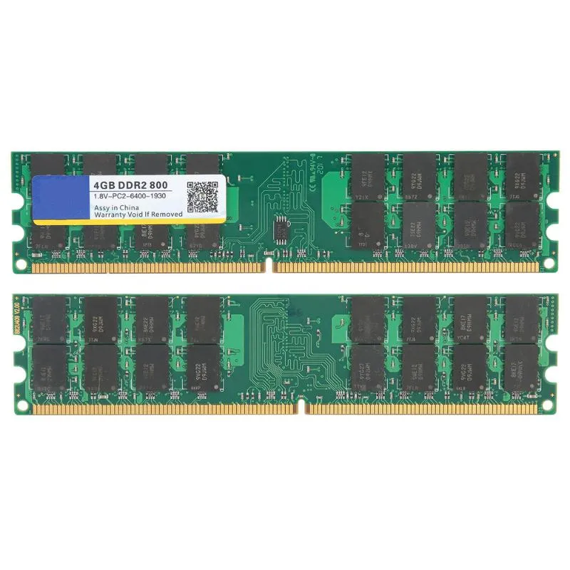 RAMS 4GB Memory RAM 800MHz PC2-6400 240 Pins Desktop PC för AMD Motherboard High Performance Card Computerrams