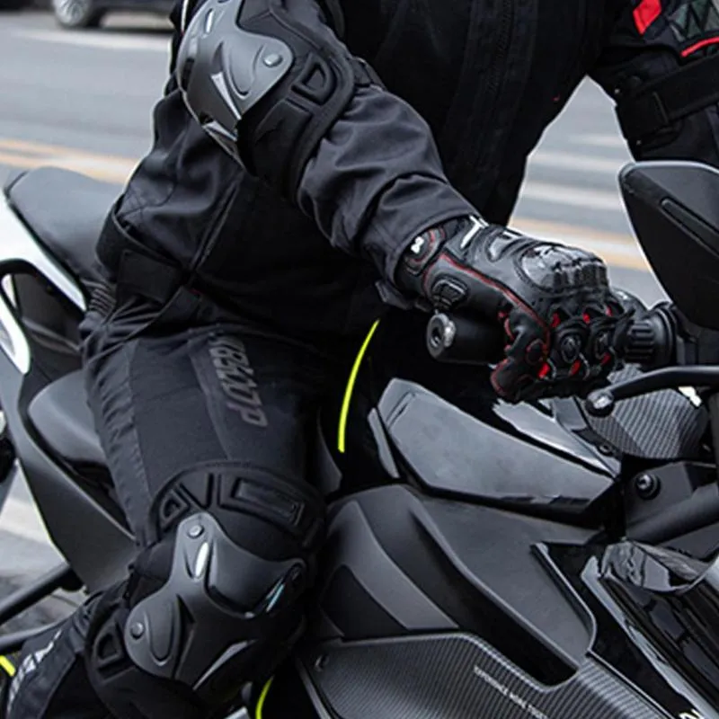 Vêtements de moto Armure Genou Coudières Motocross Patinage Protecteurs  Racing Protection Hommes Gurad
