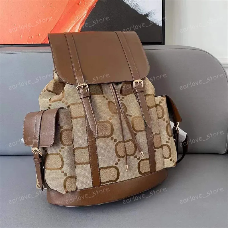 Classic Backpack Luxury Designer Totes Handbag Womens Men Schoolbag Fashion Double Letter Knapsack Lady Travel Outdoor Bag Shoulder Bags From Earlove store 72.19 DHgate.Com