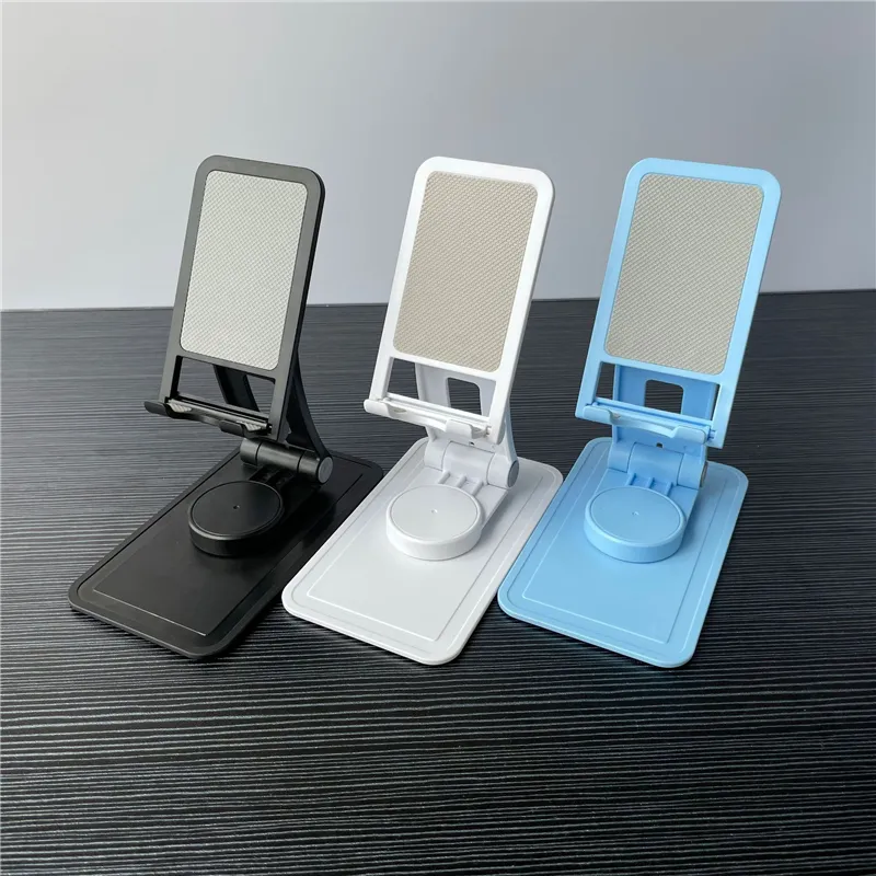 Desktop Bracket S10 Portable Tablet ipad Cell Phone Mounts Holders Lazy Mobile Multi-angle Adjustment 360 Degree Rotation for Computer 3 Colors